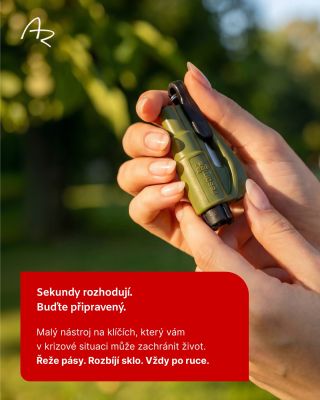 🆘 Jsou situace, kdy rozhodují vteřiny. 🆘 RESQme je kompaktní nouzový rozbíječ skel s integrovaným řezákem bezpečnostních...