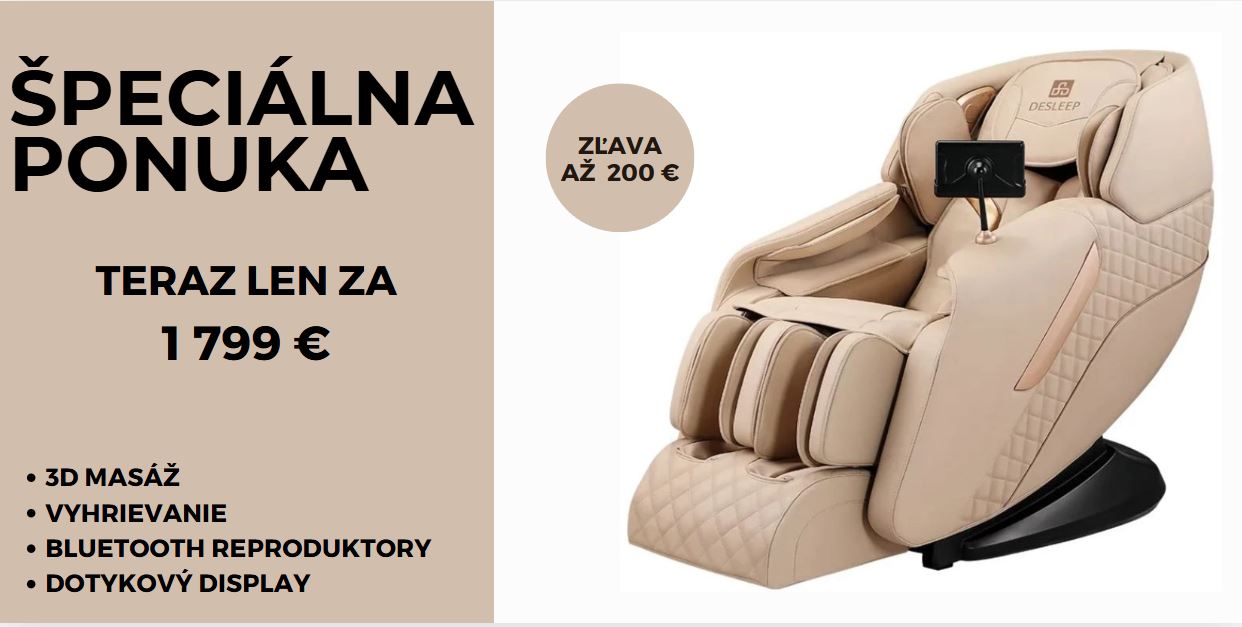 špeciálna ponuka masazne kreslo bezove