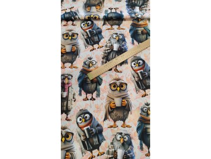 Zimní softshell sovy