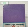 Elastické Froté prostěradlo 190g/m2 - Středně fialová