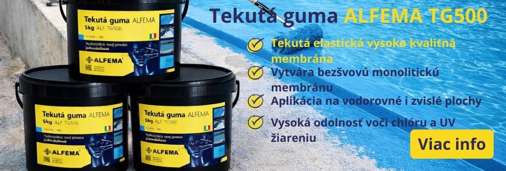 Hydroizolácia bazénov