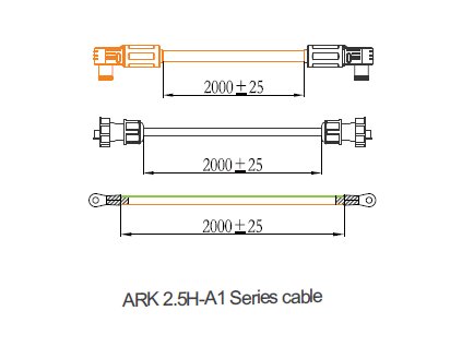 BAT ARK2.5H KABEL SERIE