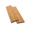 WPC-Zaun hellbraun, 1500x72x12 mm, geprägt
