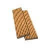 WPC-Zaun hellbraun, 1500x72x12 mm, geprägt