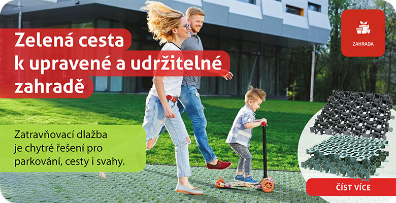 Chytré řešení pro zpevnění plochy bez ztráty zeleně