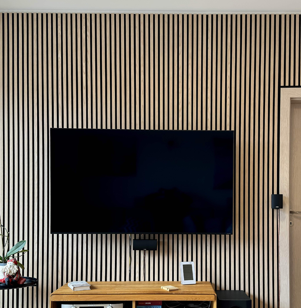 Designový akustický panel v interiéru – dekor a funkce v jednom