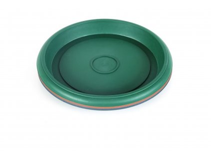 Untersetzer für runden Gartenblumentopf L, grün 26 cm