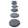 Trittplatte aus Schiefer, rund, Dicke 2 - 4 cm, BL103