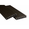 WPC-Terrassendielen, dunkelbraun, 2200 x 138 x 23 mm, Coextrusion