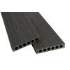 WPC-Terrassendielen, dunkelgrau, 2200 x 138 x 23 mm, Coextrusion