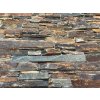 Kamenný obklad, Rustikální břidlice, 15x60 cm, tloušťka 2,5 - 3,5 cm, BL022, balení