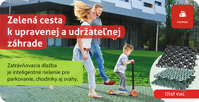 Inteligentné riešenie pre spevnenie plochy bez straty zelene