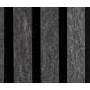 Kamenný akustický panel 240x60 cm - Kvarcit šedý