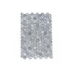 Kamenná mozaika z mramoru, Hexagon silver grey, 30,7x30,5x0,9 cm, NH205, Kus, II. Akosť