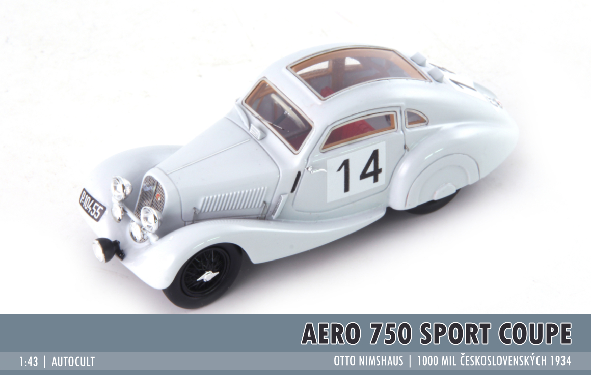 Aero 750 Sport Coupe, 1:43 AutoCult