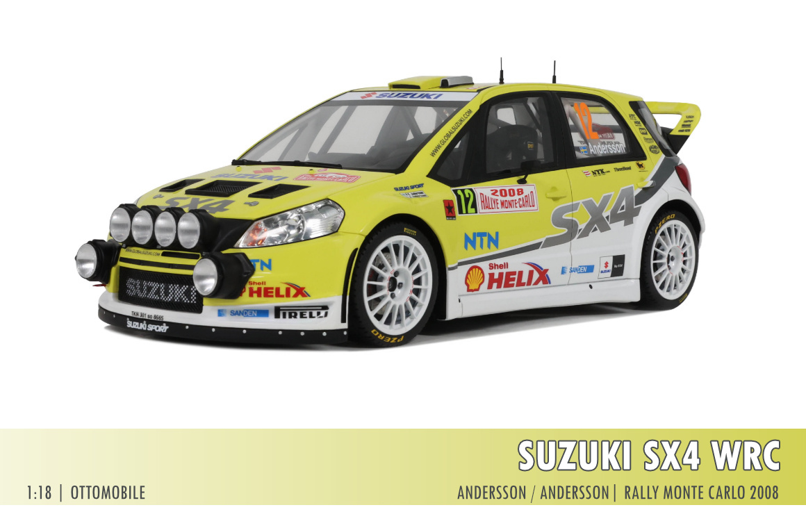 Suzuki SX4 WRC, Rally Monte Carlo 2008, 1:18 OttOmobile