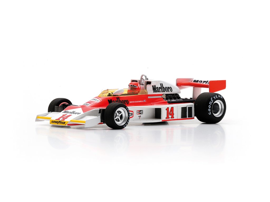 McLaren M23 #14, Bruno Giacomelli, Italian GP 1977, 1:43 McLaren M23 #14, Bruno Giacomelli, Italian GP 1977, 1:43