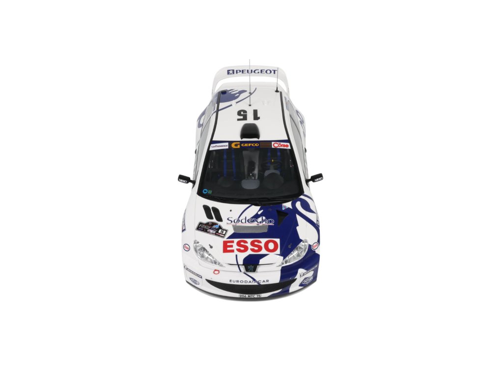 Ottomobile 1:12 Peugeot 206 WRC #15 Rallye Tour de Corse