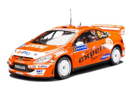 Peugeot 307 WRC #8, Solberg/Menkerud, Rally Finland 2006, 1:18 Sun Star