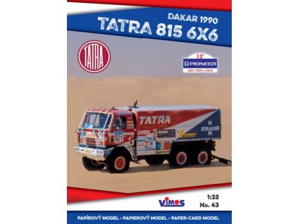 Tatra 815 6×6, Paříž – Dakar 1990