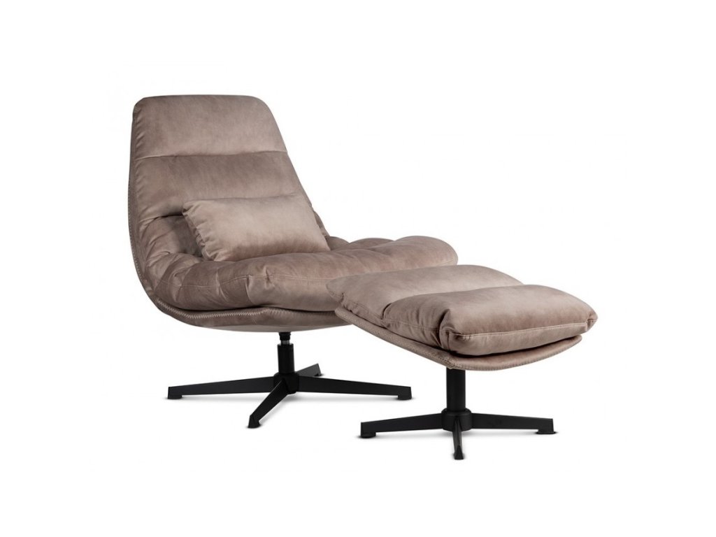 10918 1 kreslo otocne colorado atr s podnozkou ekokuze bezove