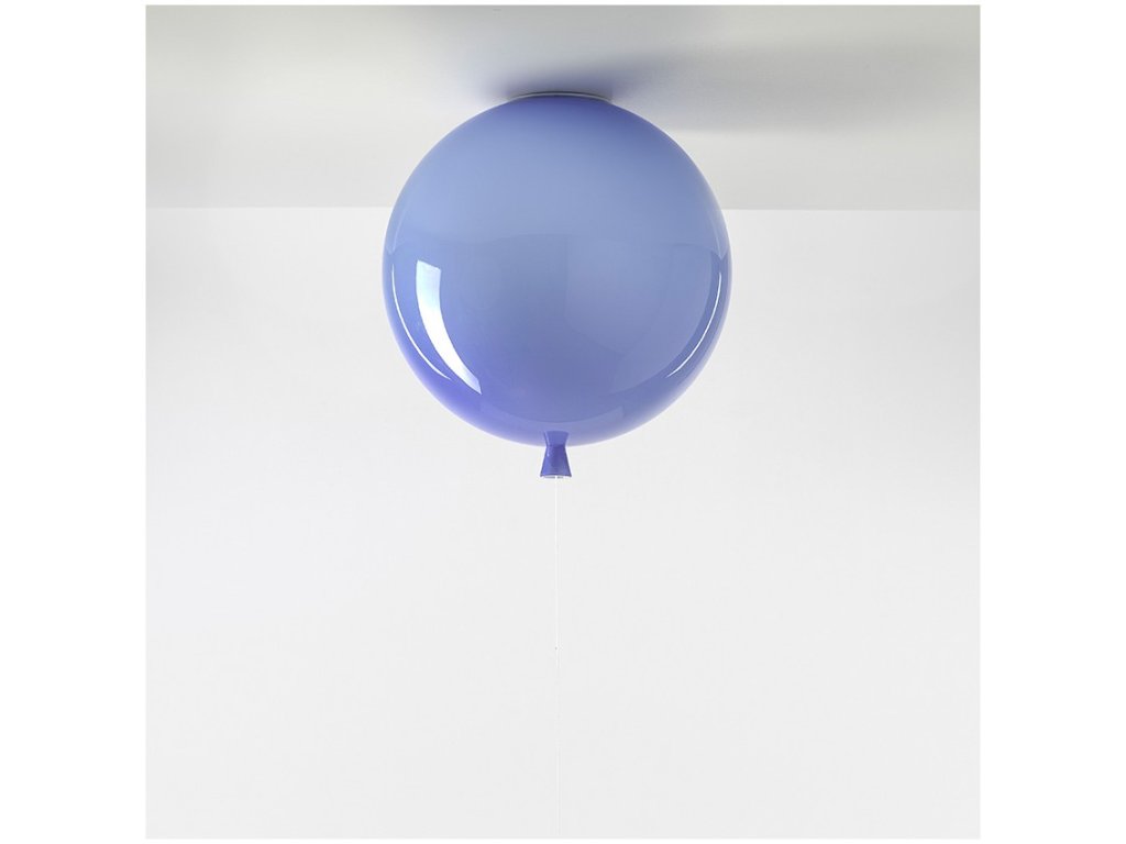 Stropní Memory Brokis triplex sklo, modrá (Rozměr svítidla 400 mm)