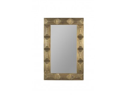 9826 6 zrcadlo zavesne volan dutchbone 110x70 cm zlate