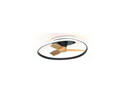 9988 6 stropni svitidlo ocean led mantra s ventilatorem cerna buk