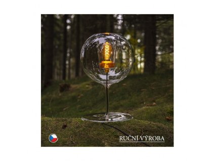 10954 4 stolni lampa element easy space sphere yourdesign tmavy dub zlata