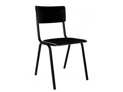727 10 jidelni zidle back to school zuiver cerna