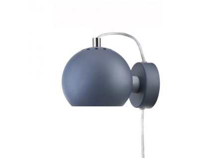 742 4 nastenne svitidlo ball frandsen 12 cm petrolejove modre mat