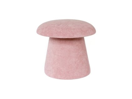 11479 3 taburet puf mushroom leitmotiv 39 5 x 37 cm ruzovy