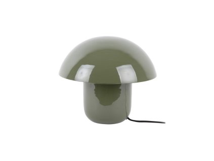 11566 4 stolni lampa fat mushroom leitmotiv kov zelena