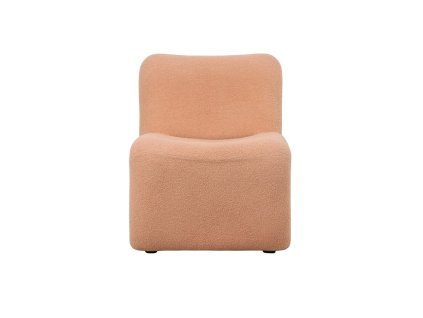 11650 4 kreslo fuerza leitmotiv vyska 70 cm polyester plys piskove