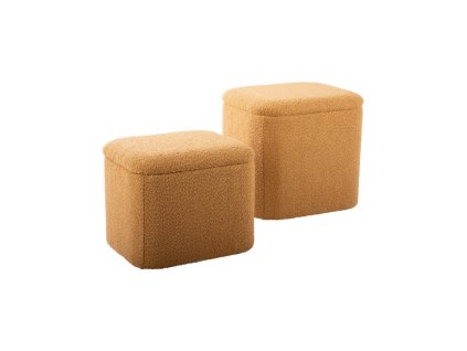 11761 4 set pufu uloznych ada leitmotiv vyska 31 a 41 cm okrove