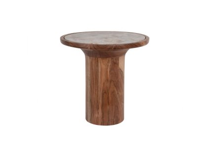 12004 6 odkladaci stolek tubo vysoky leitmotiv 40 cm mangove drevo hnedy