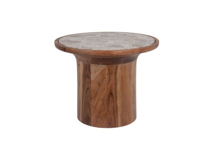 12007 6 odkladaci stolek tubo nizky leitmotiv 45 cm mangove drevo hnedy