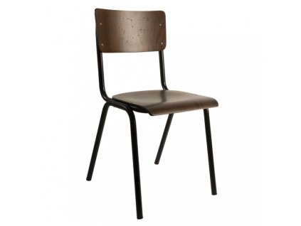 817 5 jidelni zidle scuola dutchbone briza hneda