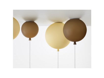 Stropní Memory Brokis triplex sklo, amber (Rozměr svítidla 400 mm)