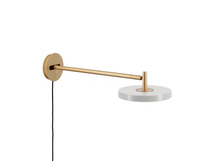 Nástěnná lampa dlouhá ASTERIA UMAGE mosaz, barevné sklo