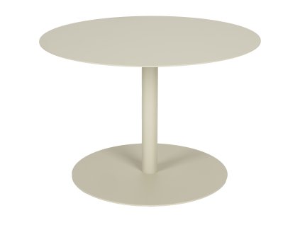 Zahradní konferenční stolek SNOW Zuiver 60 cm, kov béžový