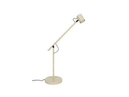 Stolní otočná lampa AERO, WLL, kov, béžová