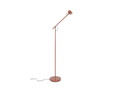 Stojací otočná lampa AERO, WLL, kov, červená