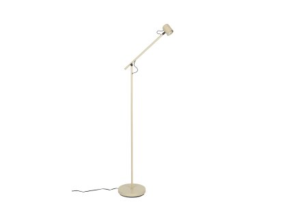 Stojací otočná lampa AERO, WLL, kov, béžová
