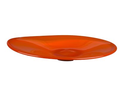 Tác GABLE Zuiver ∅37 cm, sklo, oranžový