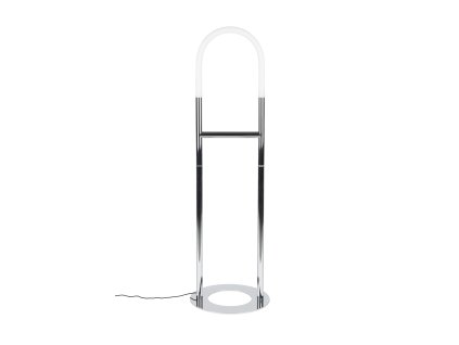 Stojací lampa ARCH Zuiver 135 cm, chrom a akryl