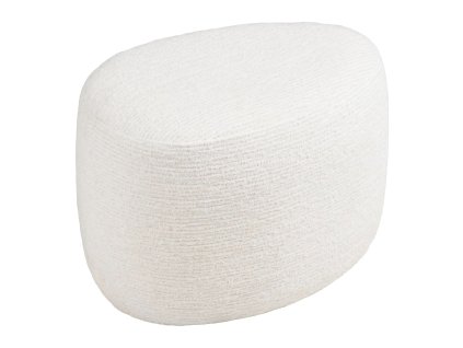 Puf HILO, 55x40 cm, House Nordic, polyester, bílý