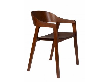 1285 13 jidelni zidle westlake dutchbone drevo hneda