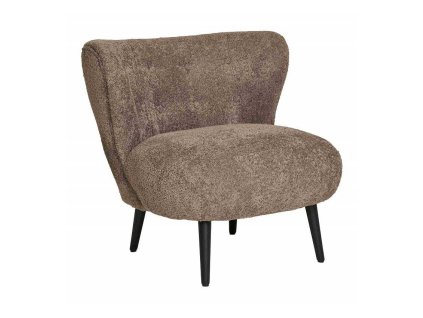 1537 7 lounge calounene kreslo covelo house nordic boucle hnede