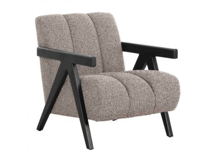 1546 1 lounge calounene kreslo florence house nordic polyester hnede